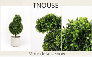 Outdoor/Indoor Home Decor Bushes Plant